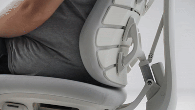 Dynamic AirFlow Ergonomic Chair – Larger sizes offer greater comfort