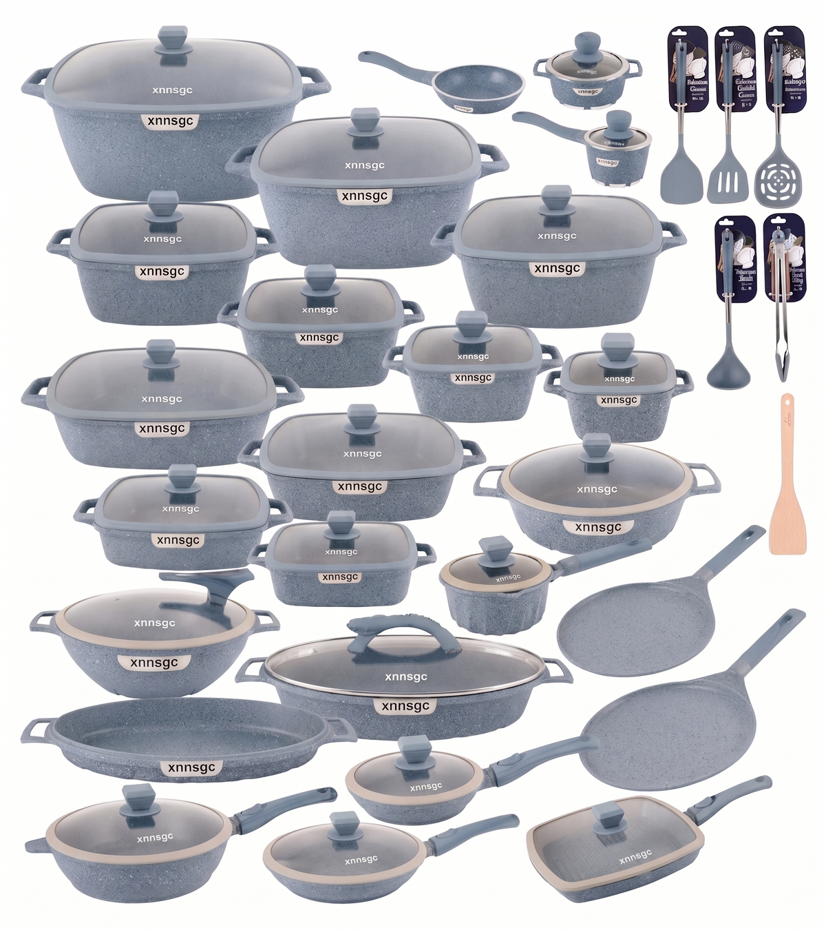 🎉 Anniversary Mega Sale — GraniteLuxe Premium Nonstick Cookware Set | Multilayer Granite Coating