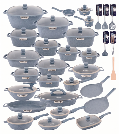 🎉 Anniversary Mega Sale — GraniteLuxe Premium Nonstick Cookware Set | Multilayer Granite Coating