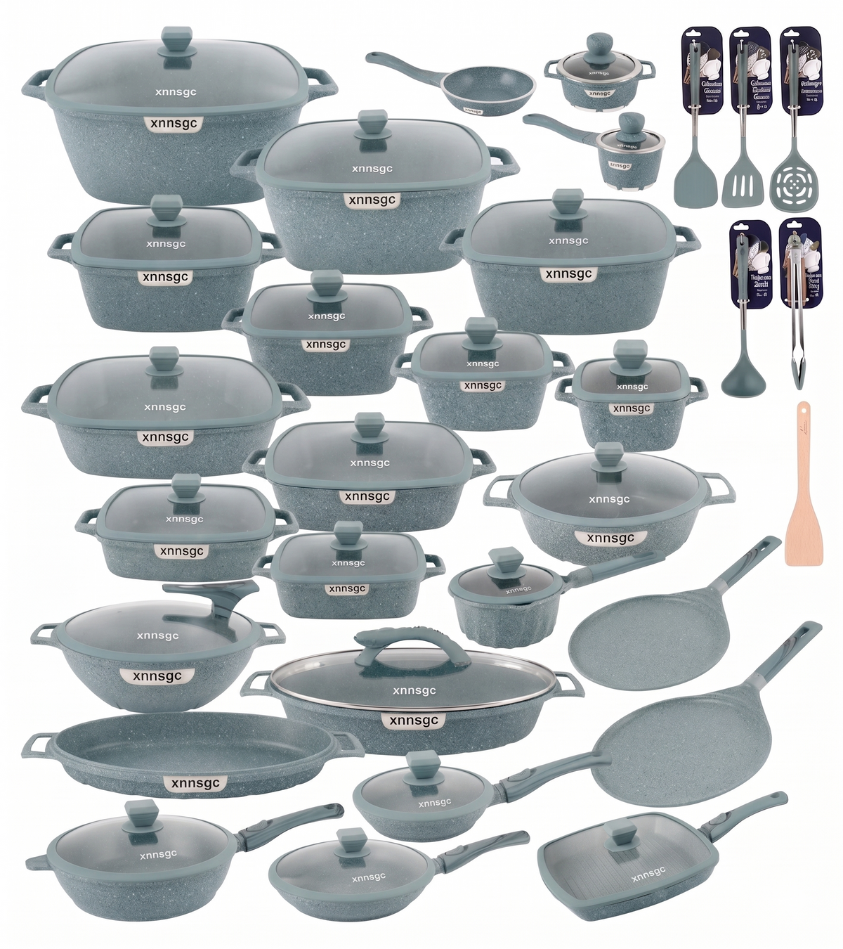 🎉 Anniversary Mega Sale — GraniteLuxe Premium Nonstick Cookware Set | Multilayer Granite Coating