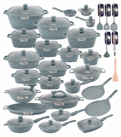 🎉 Anniversary Mega Sale — GraniteLuxe Premium Nonstick Cookware Set | Multilayer Granite Coating