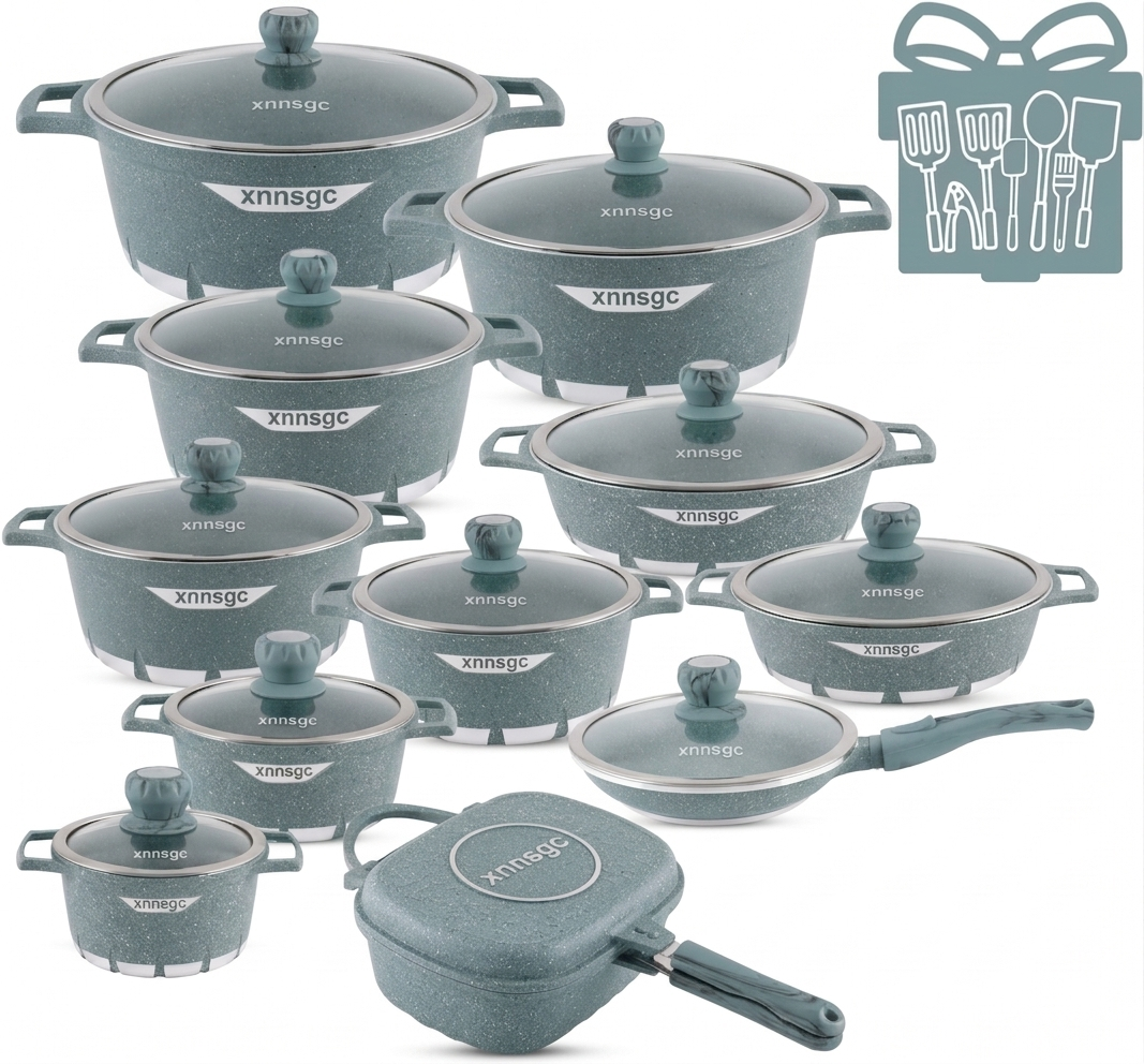 🎉 Anniversary Mega Sale — GraniteLuxe Premium Nonstick Cookware Set | Multilayer Granite Coating