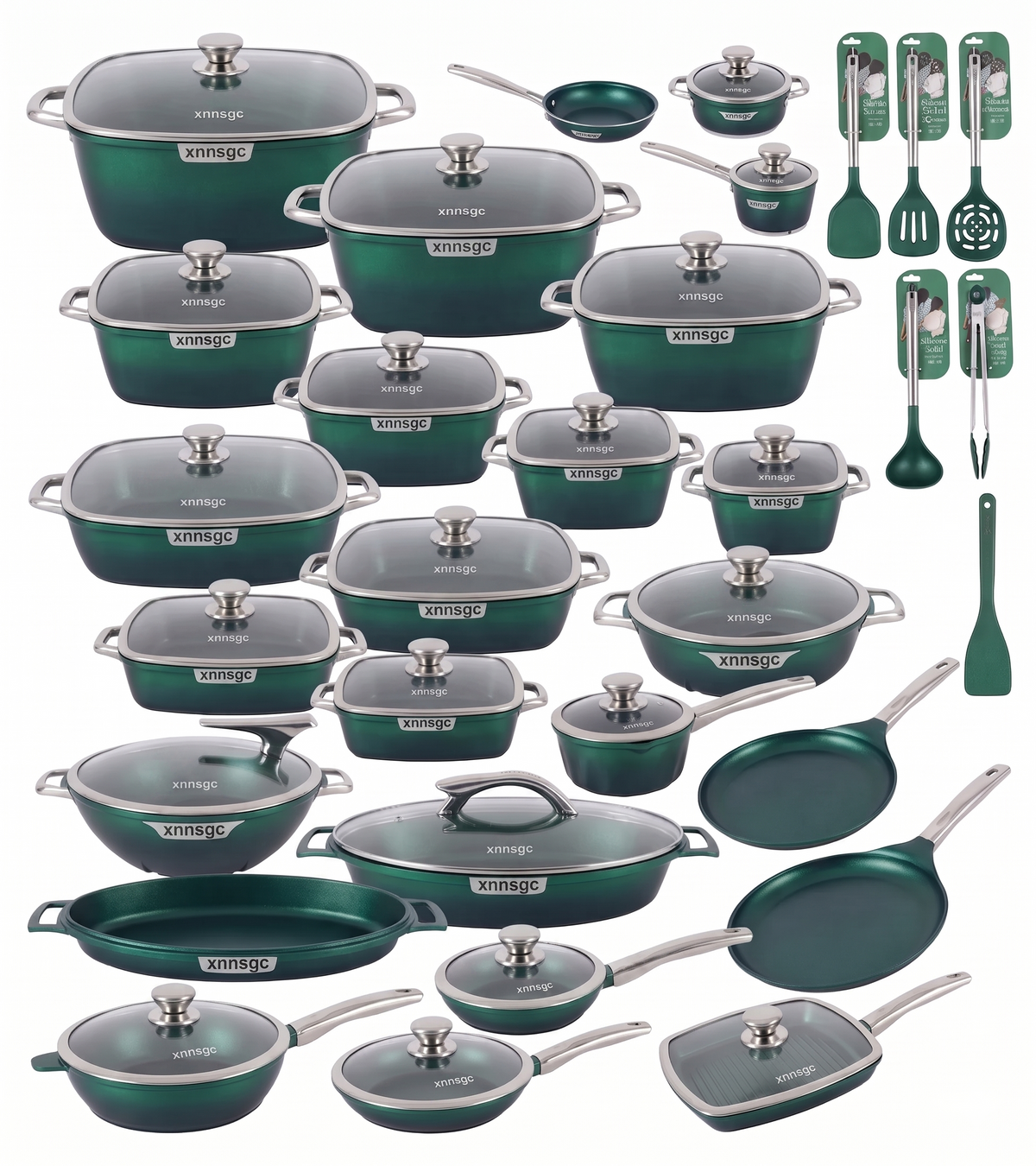🎉 Anniversary Mega Sale — GraniteLuxe Premium Nonstick Cookware Set | Multilayer Granite Coating