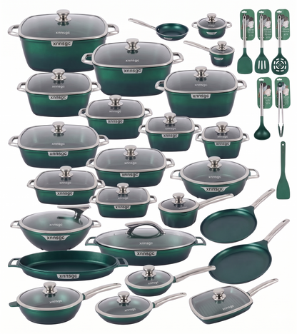 🎉 Anniversary Mega Sale — GraniteLuxe Premium Nonstick Cookware Set | Multilayer Granite Coating
