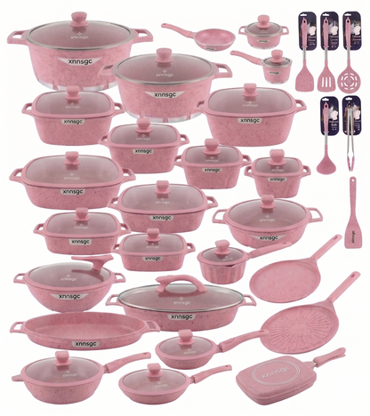 🎉 Anniversary Mega Sale — GraniteLuxe Premium Nonstick Cookware Set | Multilayer Granite Coating