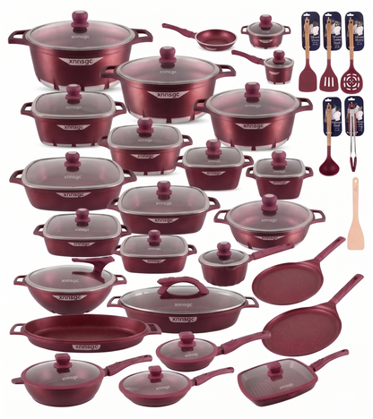 🎉 Anniversary Mega Sale — GraniteLuxe Premium Nonstick Cookware Set | Multilayer Granite Coating