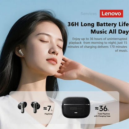 Lenovo LE208 Wireless Gaming Earphones – ENC, 38ms Low Latency