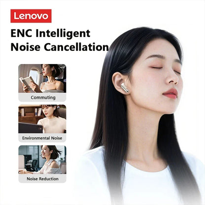 Lenovo LE208 Wireless Gaming Earphones – ENC, 38ms Low Latency