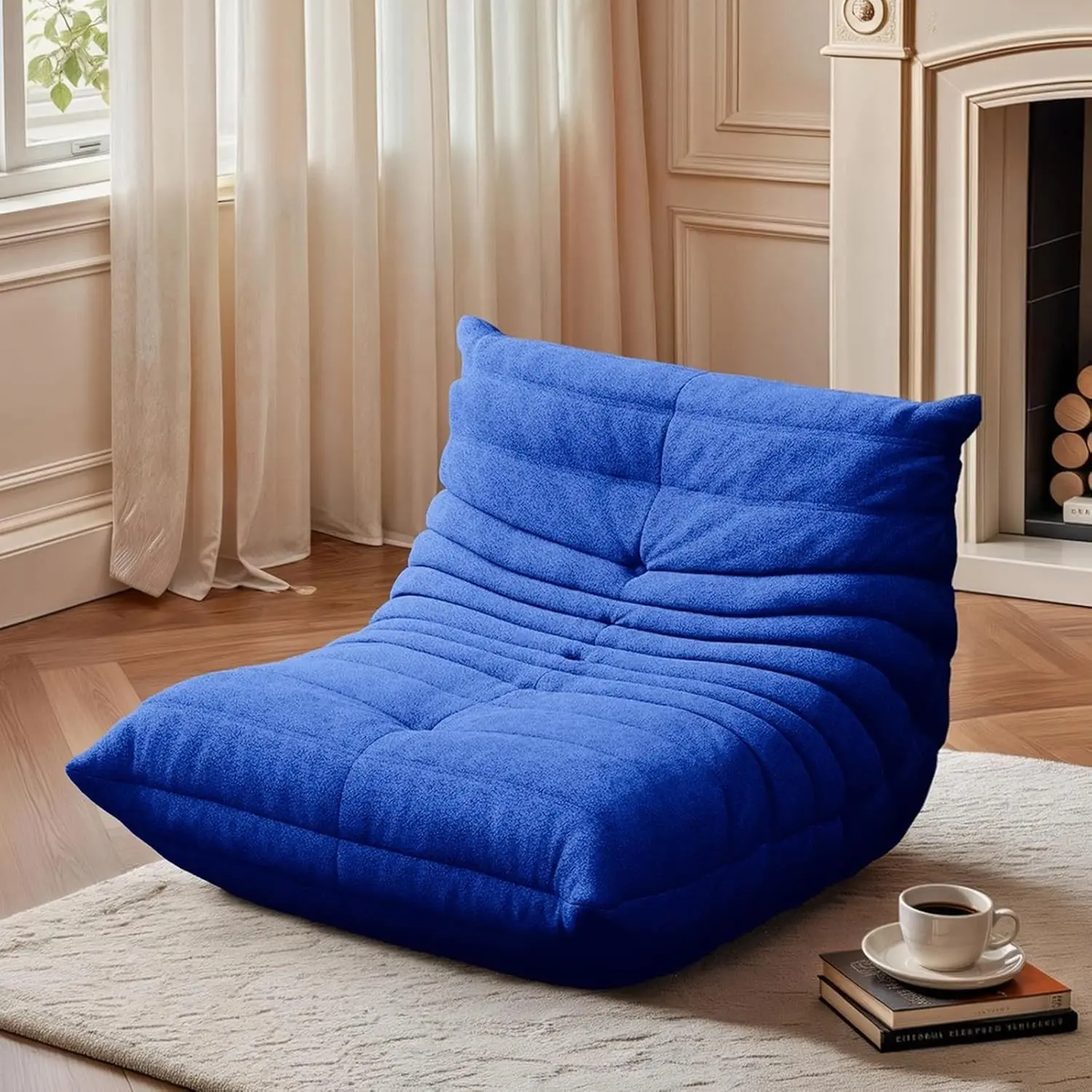 CloudNest Bean Bag Sofa — Ultra-Soft Memory Foam Lounge Chair for Living Room, Bedroom & Home Office