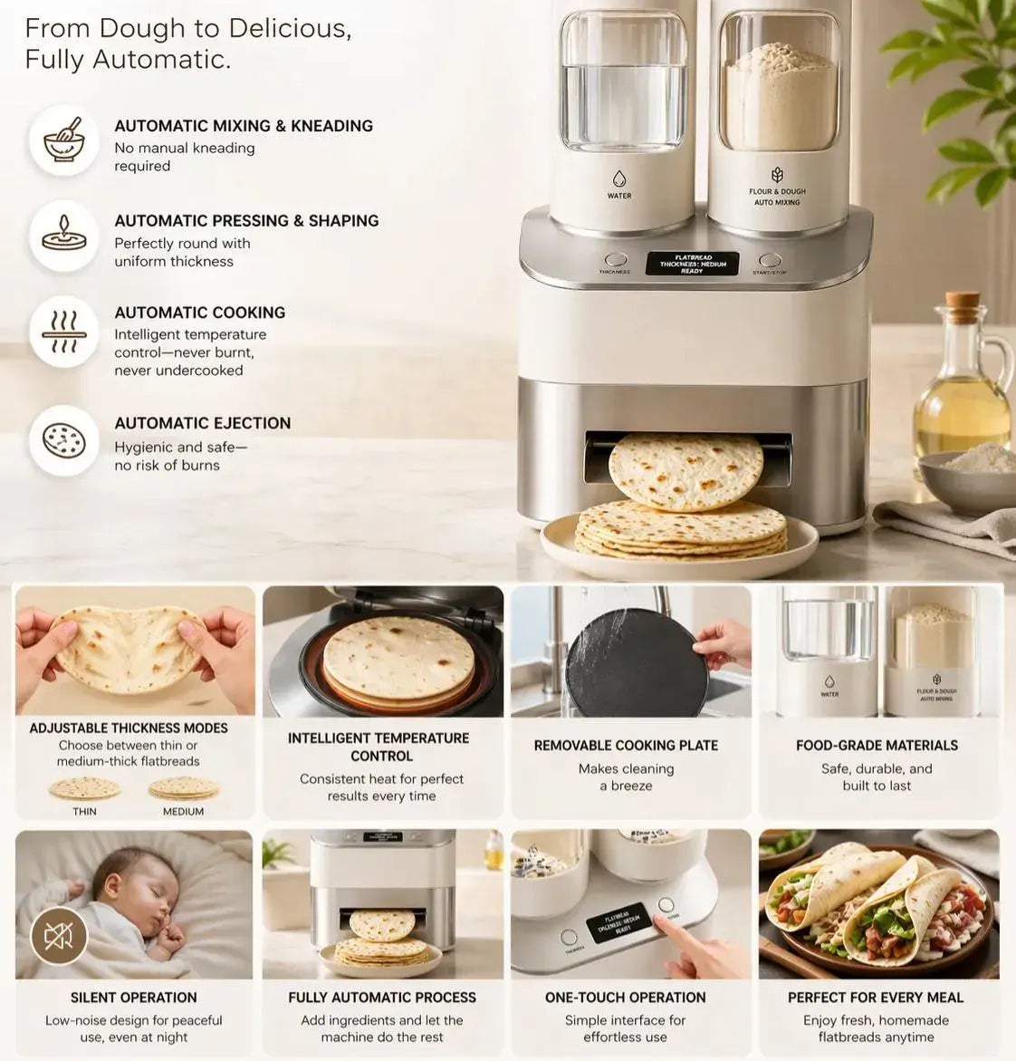 🎉 Anniversary Mega Sale — GoldenFlip Smart Pancake Griddle