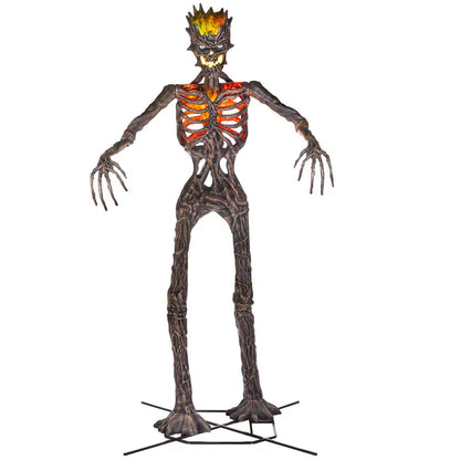 💥 Early Bird Halloween Sale!🔥 Giant Ground Breaking Skeleton with LCD Eyes and Sound Halloween Decor Prop