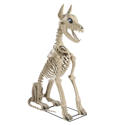 💥 Early Bird Halloween Sale!🔥 Giant Ground Breaking Skeleton with LCD Eyes and Sound Halloween Decor Prop